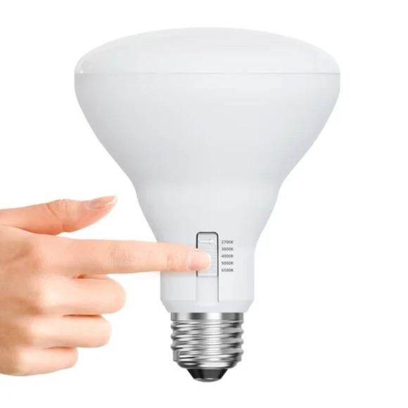 6 Pack Feit Electric LED 5-Color Choice BR30 65W Equivalent 750 Lumen Soft White - Picture 4 of 13